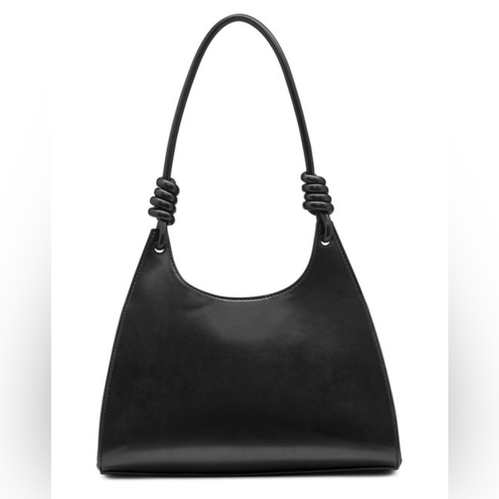 Halston Faye Black Hobo Shoulder Bag - Picture 3 of 12